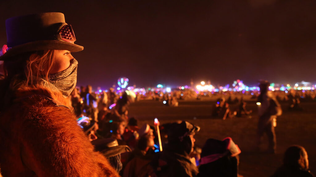 Burning Man Festival Flood